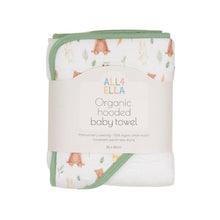 Load image into Gallery viewer, All4Ella Organic Hooded Baby Towel
