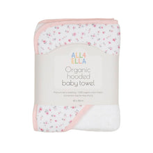 Load image into Gallery viewer, All4Ella Organic Hooded Baby Towel
