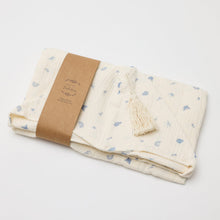 Load image into Gallery viewer, Over the Dandelions Hooded Towel with Tassel
