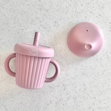 Load image into Gallery viewer, Cuddle Bug &amp; Co Stainless Sippy Cup
