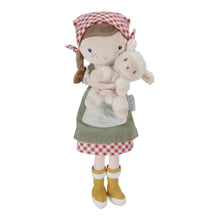 Load image into Gallery viewer, Little Dutch Cuddle Doll Farmer Rosa with Sheep
