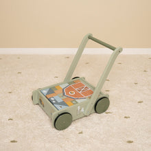 Load image into Gallery viewer, Little Dutch - Little Farm Block Trolley
