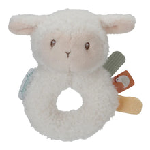 Load image into Gallery viewer, Little Dutch - Little Farm Soft Ring Rattle Sheep
