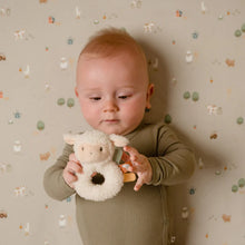 Load image into Gallery viewer, Little Dutch - Little Farm Soft Ring Rattle Sheep
