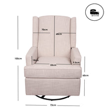Load image into Gallery viewer, Love N Care LUNA Electric Nursing Chair with USB
