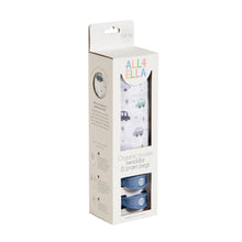 Load image into Gallery viewer, All4Ella Organic Cotton Muslin Swaddle &amp; Pram Peg x 2 Gift Set
