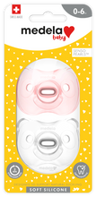 Load image into Gallery viewer, Medela Baby Silicon Duo Soother / Dummy 0-6
