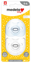 Load image into Gallery viewer, Medela Baby Silicon Duo Soother / Dummy 0-6
