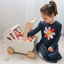 Load image into Gallery viewer, Moover Essential Dolls Pram - Lines
