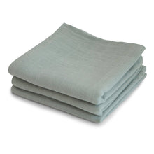 Load image into Gallery viewer, Mushie Organic Cotton Muslin Cloth 3pk
