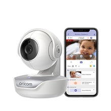 Load image into Gallery viewer, Oricom Smart HD Video Baby Monitor with Motorised Pan-Tilt (OBHPTZ)
