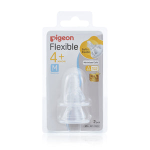 Pigeon Flexible Teat, 2 pack - Slim Neck