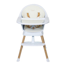 Load image into Gallery viewer, Quax Ultimo 3 High Chair - White / Natural
