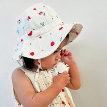 Load image into Gallery viewer, Over the Dandelions Organic Muslin Hat
