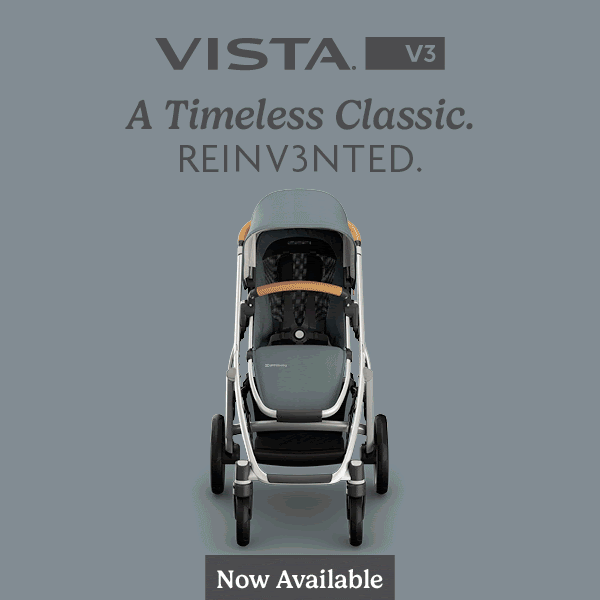 EOFYS UPPAbaby Vista V3 with Bonus FREE Upper Adaptors, FREE Cupholder and FREE Robby Rocker