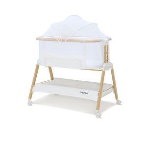 BabyRest Alfie Bedside Bassinet with FREE Mattress Protector and  Organic Bamboo Fitted Sheet