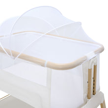 Load image into Gallery viewer, BabyRest Alfie Bedside Bassinet with FREE Mattress Protector and  Organic Bamboo Fitted Sheet
