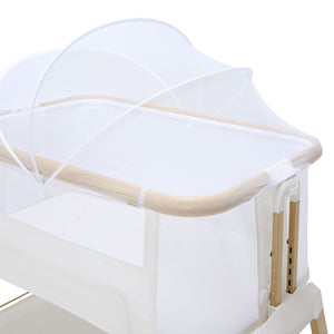 BabyRest Alfie Bedside Bassinet with FREE Mattress Protector and  Organic Bamboo Fitted Sheet