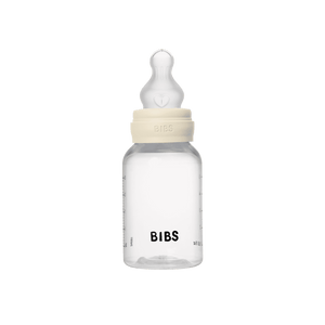 BIBS Baby Bottle Complete Set Silicone - Ivory