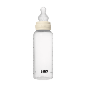 BIBS Baby Bottle Complete Set Silicone - Ivory