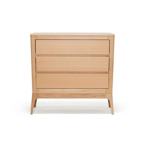 BabyRest Amara Chest 3 Drawer - Beech