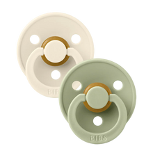 Load image into Gallery viewer, BIBS Dummies Colour Round 2 pack
