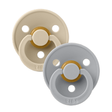 Load image into Gallery viewer, BIBS Dummies Colour Round 2 pack
