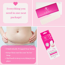 Load image into Gallery viewer, Ninja Mama C-Section Silicone Scar Strips - 6 pack
