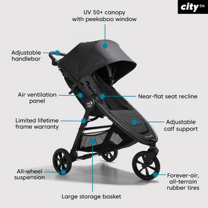 Baby Jogger City Mini® GT2 - Opulent Black