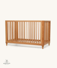 Load image into Gallery viewer, Lyra Convertible Cot Beechwood
