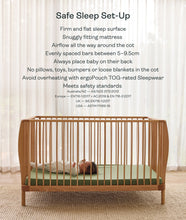 Load image into Gallery viewer, ellska SKYE Cot - Natural
