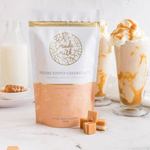 Load image into Gallery viewer, Made to Milk Deluxe Toffee Caramel Latte
