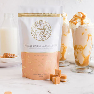 Made to Milk Deluxe Toffee Caramel Latte