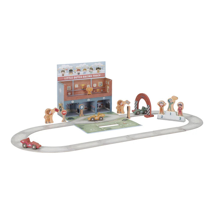 Little Dutch Play Case with Racetrack