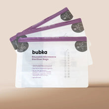 Load image into Gallery viewer, Bubka Reusable Microwave Steriliser Bags

