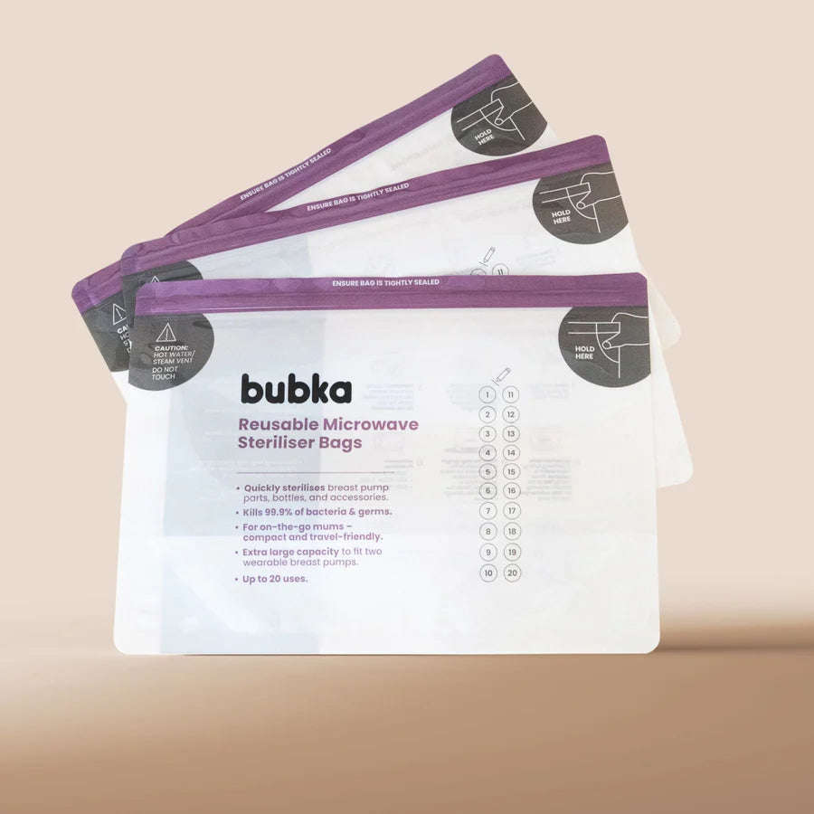 Bubka Reusable Microwave Steriliser Bags