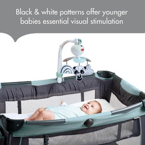 Tiny Love Black & White Decor Take-Along Mobile 3-in-1