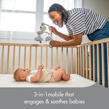 Load image into Gallery viewer, Tiny Love Black &amp; White Decor Take-Along Mobile 3-in-1
