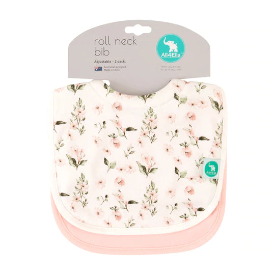 All4Ella Rollneck Bib 2pk