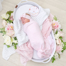 Load image into Gallery viewer, Living Textiles Hello World Gift Set - Pink Gingham
