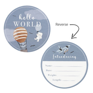 Living Textiles Hello World Gift Set - Up Up & Away