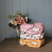 Load image into Gallery viewer, Earthside Eco Bums &#39;Our Love&#39; OSFM Side Snapping Cloth Nappy
