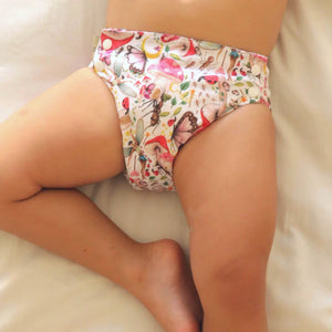 Earthside Eco Bum 'Enchanted' OSFM Side Snapping Cloth Nappy