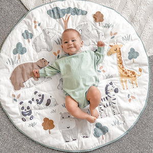 Lolli Living Round Playmat with Milestone Cards