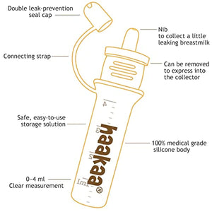 Haakaa Silicone Colostrum Collector - 20ml (Pre-sterilised)