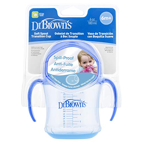 Dr Browns 180ml Soft Spout Transition Cup with Handles