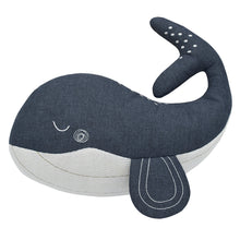 Load image into Gallery viewer, Lolli Living Walter the Whale Cushion
