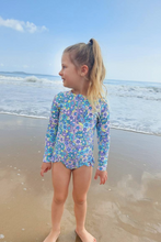 Load image into Gallery viewer, Milky Retro Long Sleeve Swimsuit
