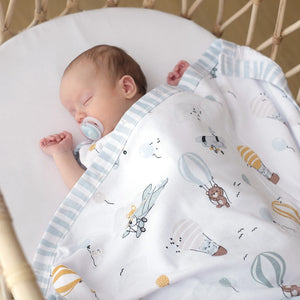 Living Textiles Waffle Baby Blanket