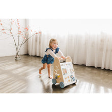 Load image into Gallery viewer, Bubble Wooden Activity Play Walker
